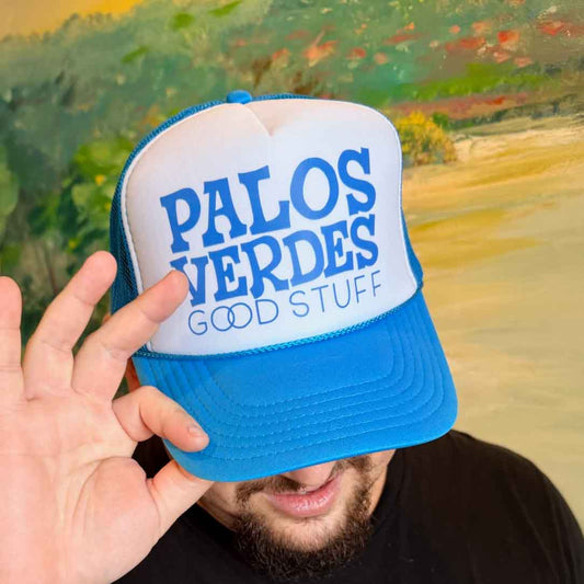 Blue Good Stuff Palos Verdes Mesh Back Trucker Hat