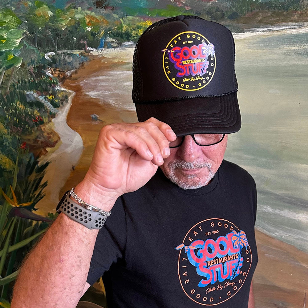 Good Stuff Colorized Vintage Logo | Snapback Trucker Hat