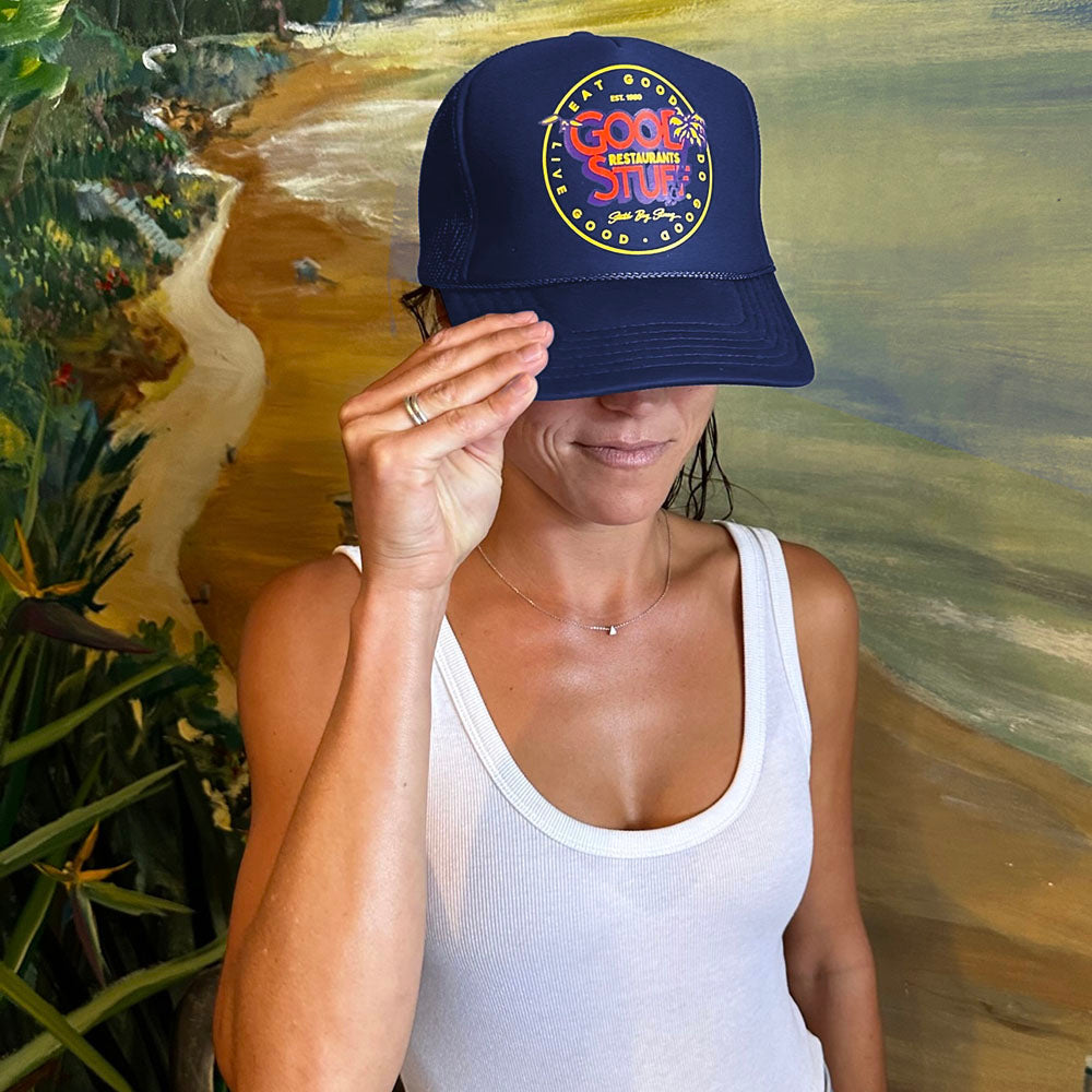 Good Stuff Colorized Vintage Logo | Snapback Trucker Hat