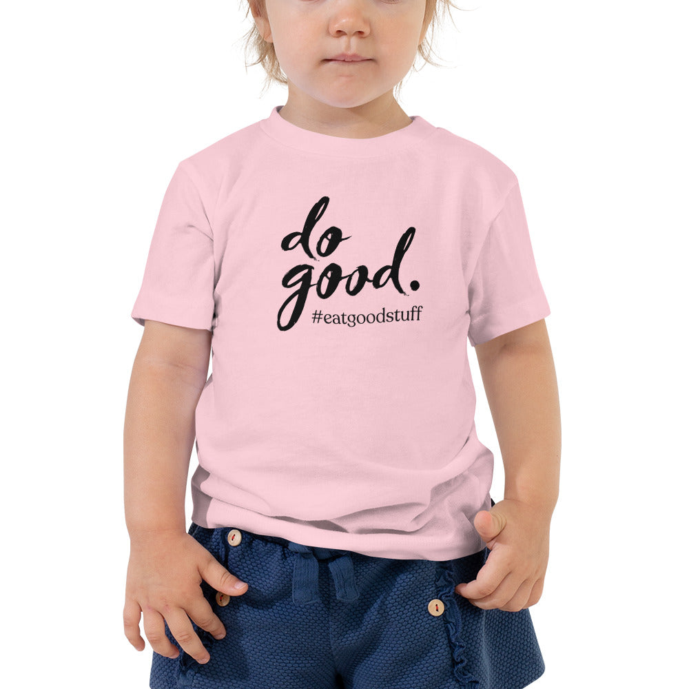 do good. #eatgoodstuff | Toddler Staple Tee - Bella + Canvas