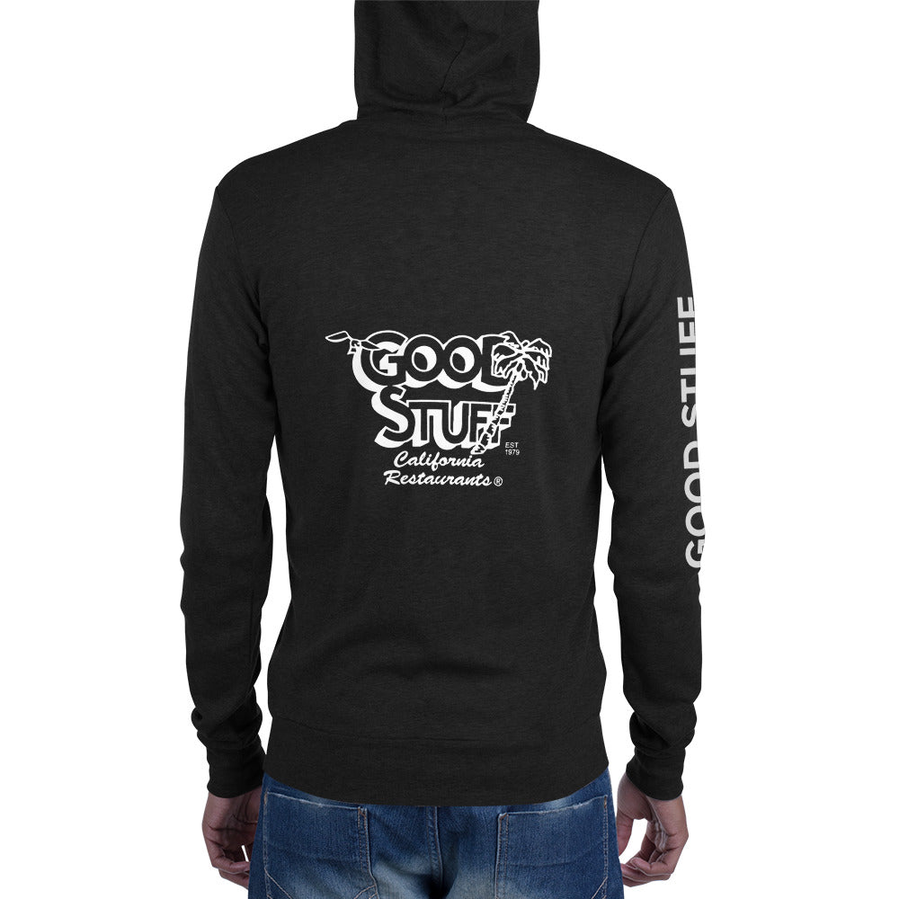 Do Good. | Unisex Lightweight Zip Hoodie - Bella + Canvas