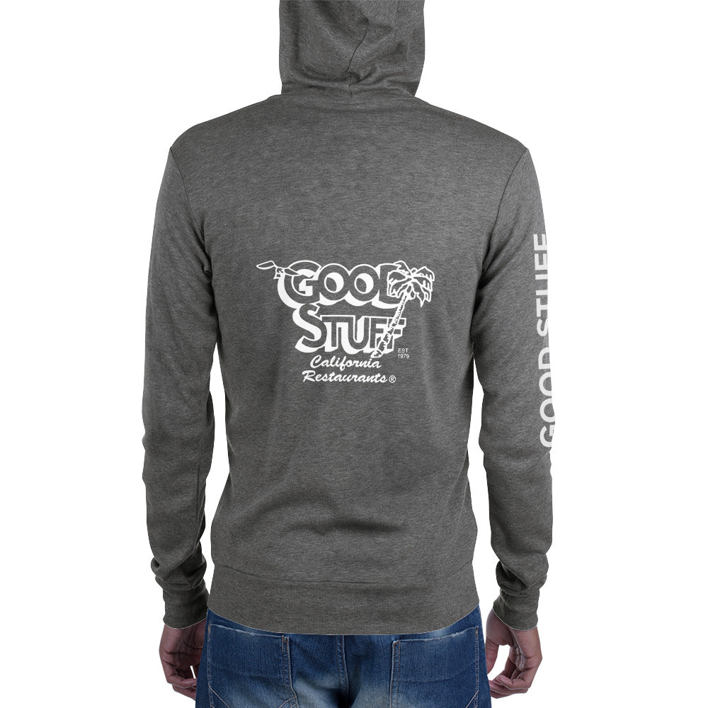 Do Good. | Unisex Lightweight Zip Hoodie - Bella + Canvas