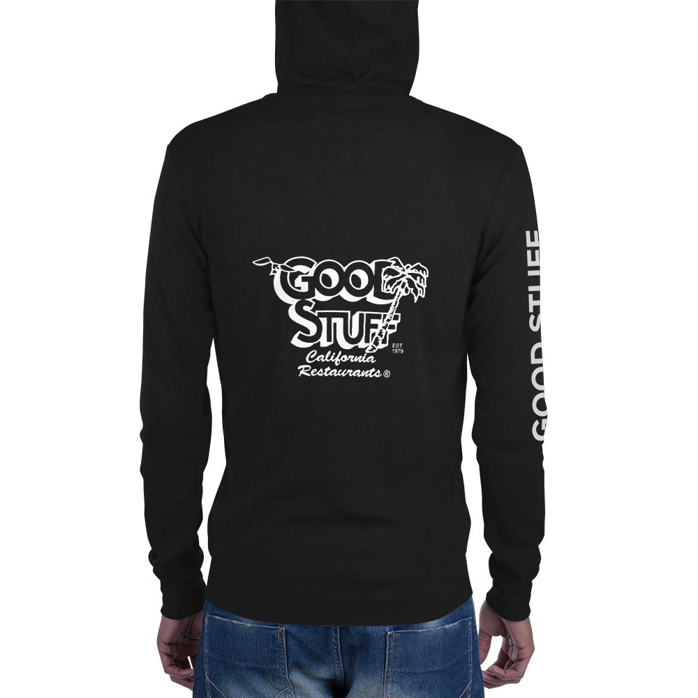 Do Good. | Unisex Lightweight Zip Hoodie - Bella + Canvas