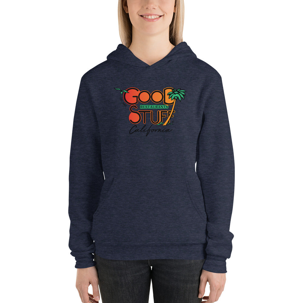 Good Stuff Retro Logo | Unisex Pullover Hoodie Bella + Canvas