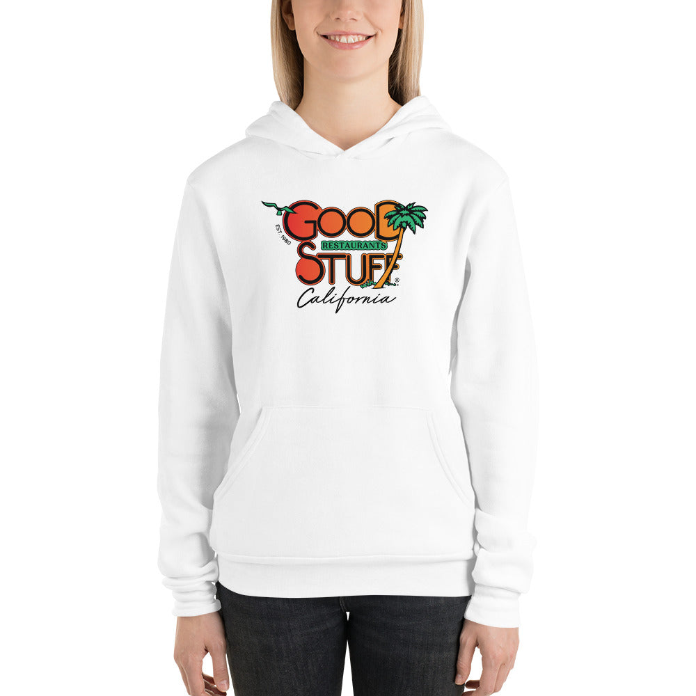 Good Stuff Retro Logo | Unisex Pullover Hoodie Bella + Canvas