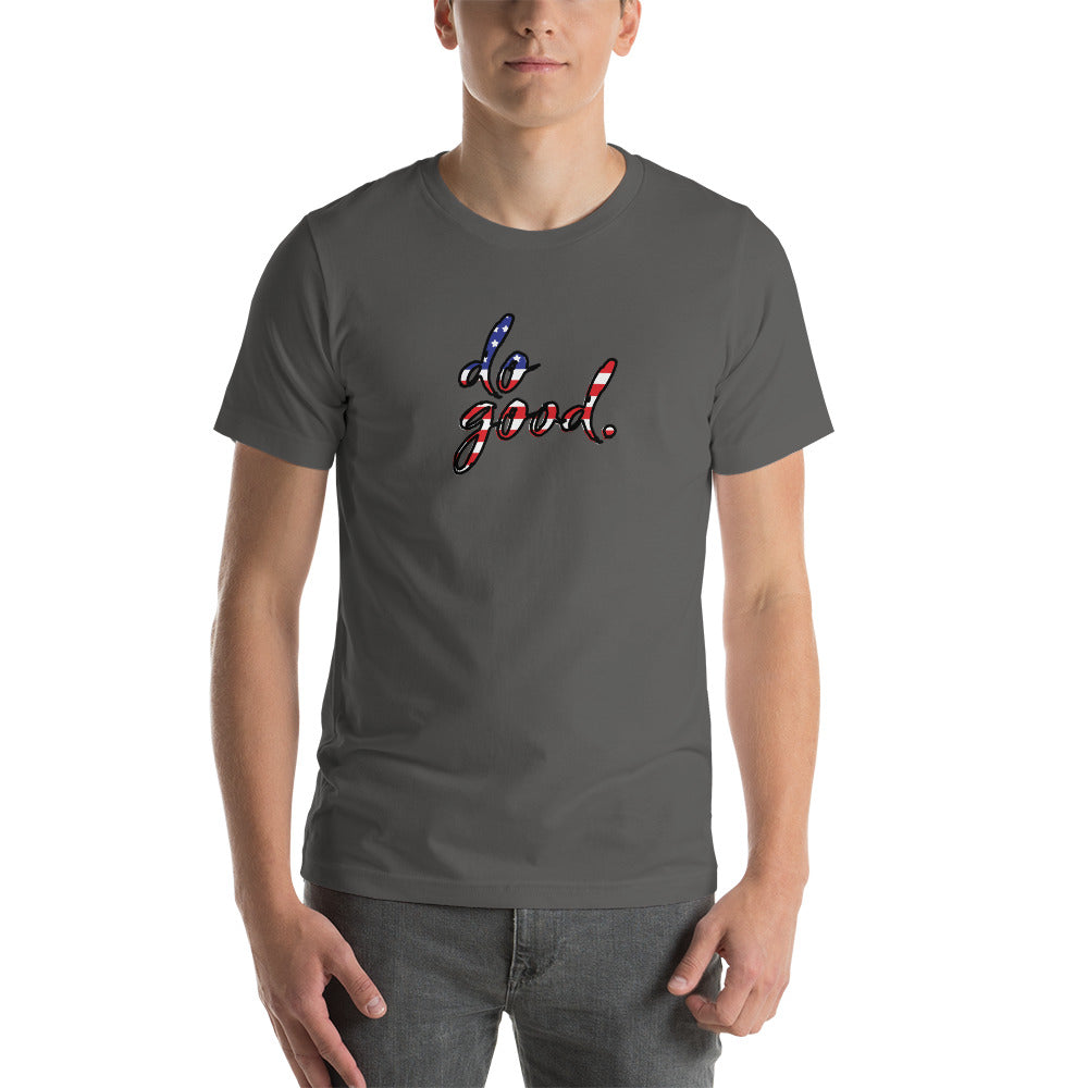 do good. Patriotic Outlined | Unisex Staple T-Shirt - Bella + Canvas