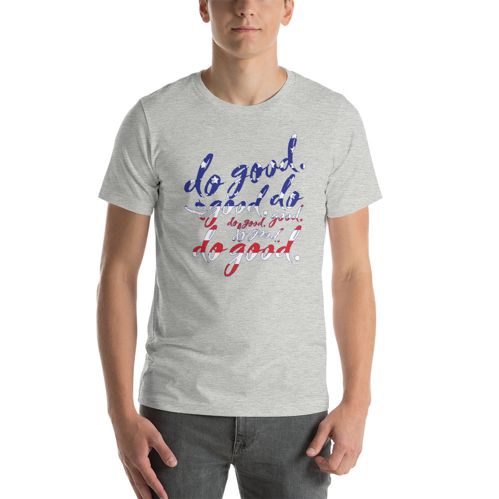 do good. Patriotic Collage | Unisex Staple T-Shirt - Bella + Canvas