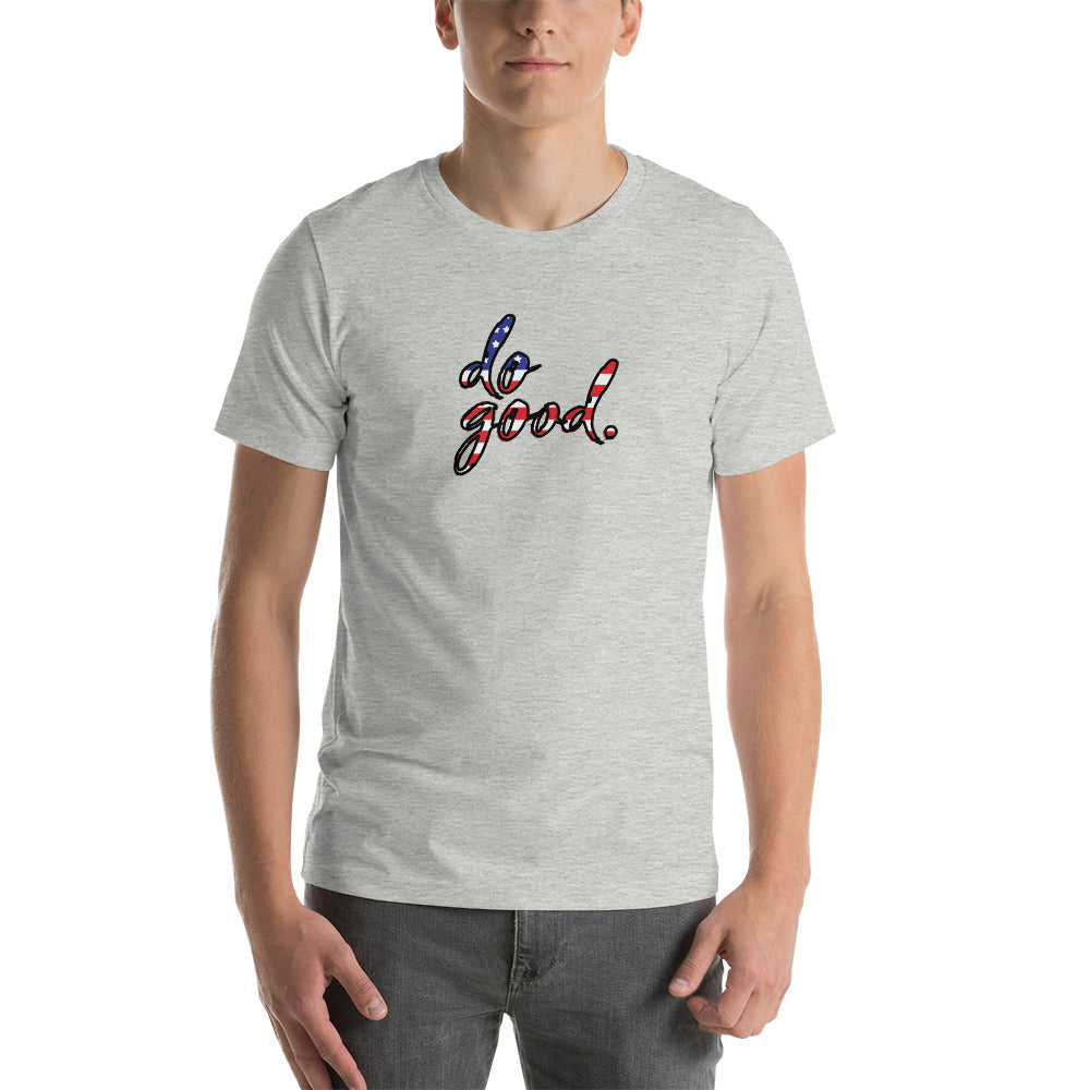 do good. Patriotic Outlined | Unisex Staple T-Shirt - Bella + Canvas