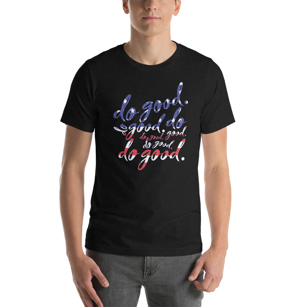 do good. Patriotic Collage | Unisex Staple T-Shirt - Bella + Canvas