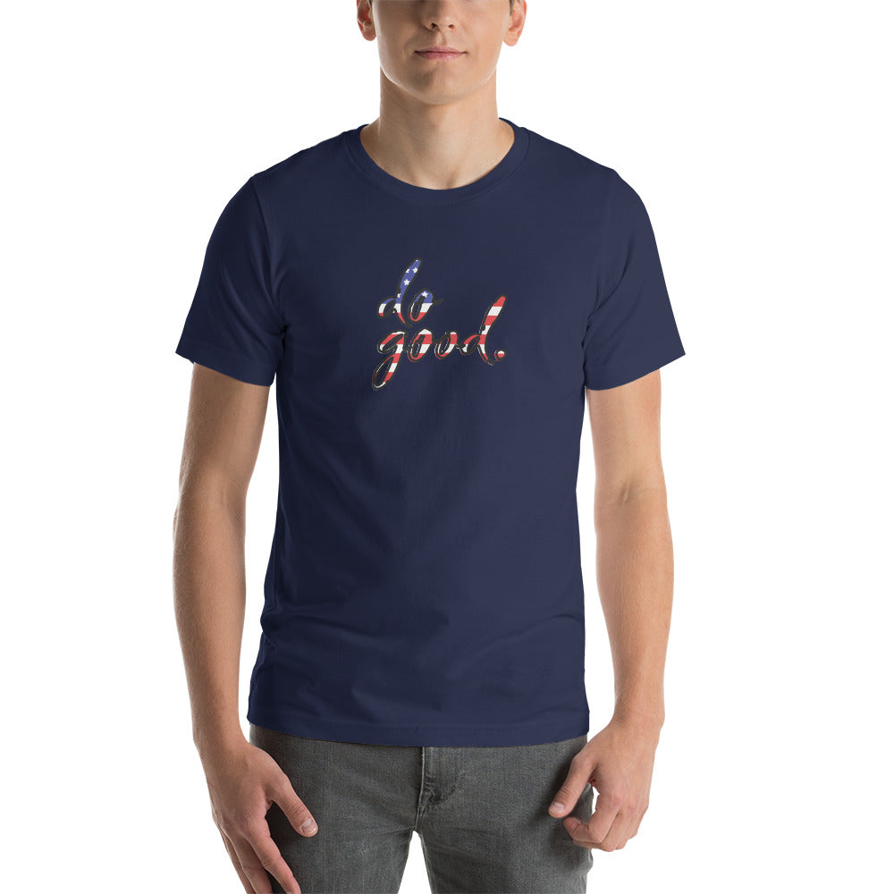 do good. Patriotic Outlined | Unisex Staple T-Shirt - Bella + Canvas