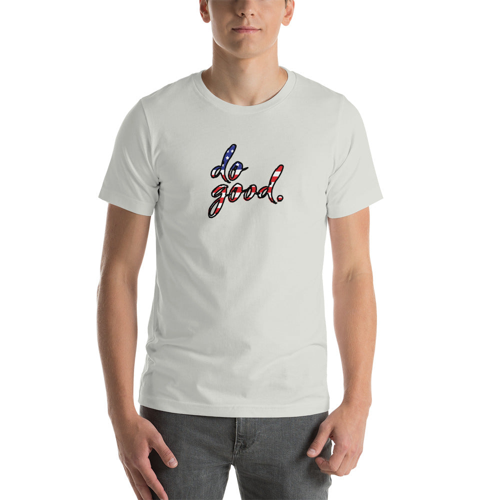 do good. Patriotic Outlined | Unisex Staple T-Shirt - Bella + Canvas