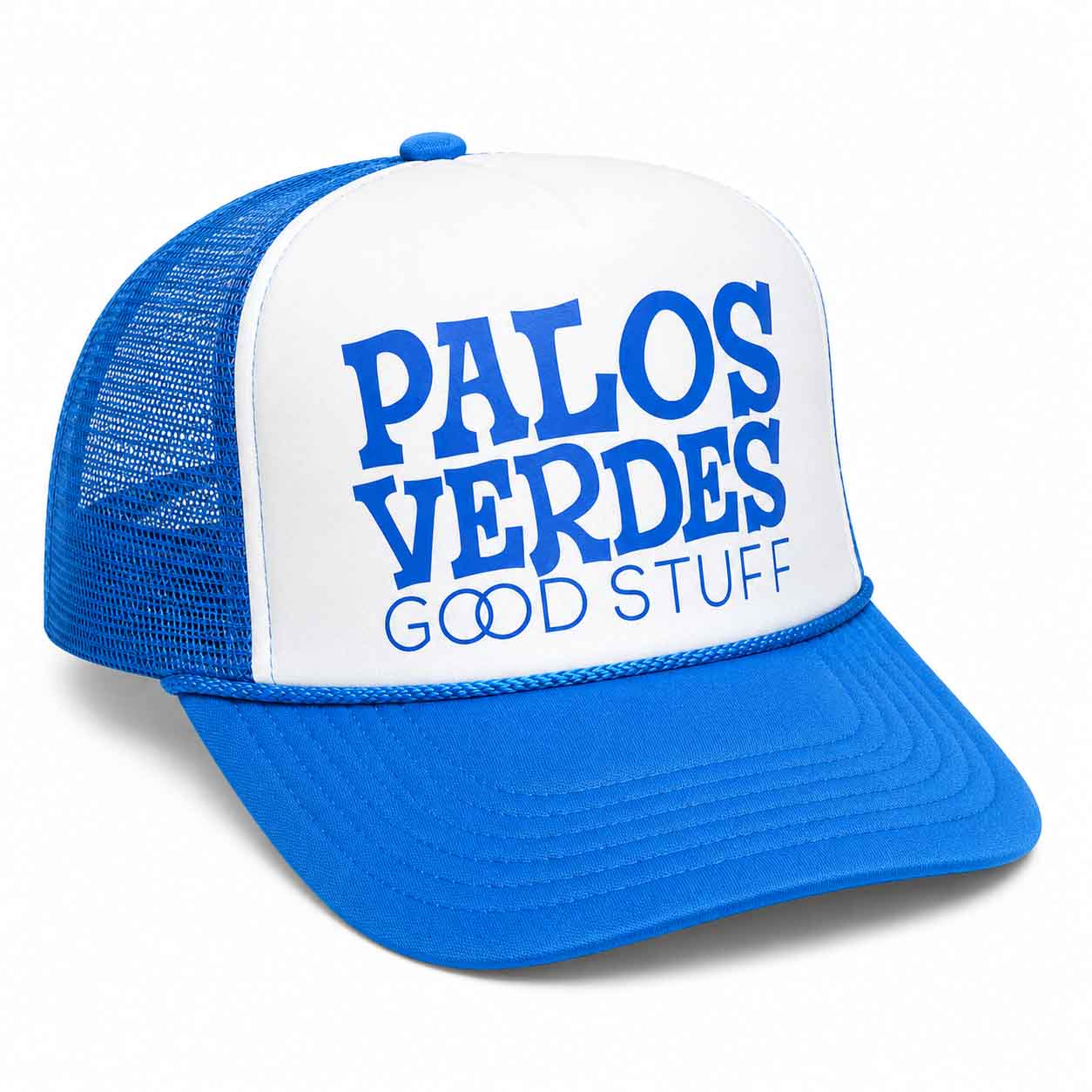 Blue Good Stuff Palos Verdes Mesh Back Trucker Hat