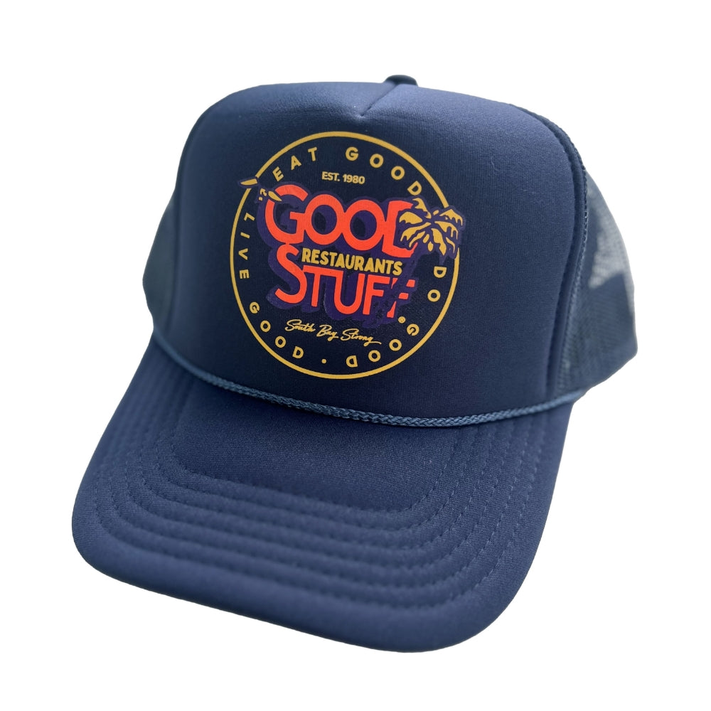 Good Stuff Colorized Vintage Logo | Snapback Trucker Hat