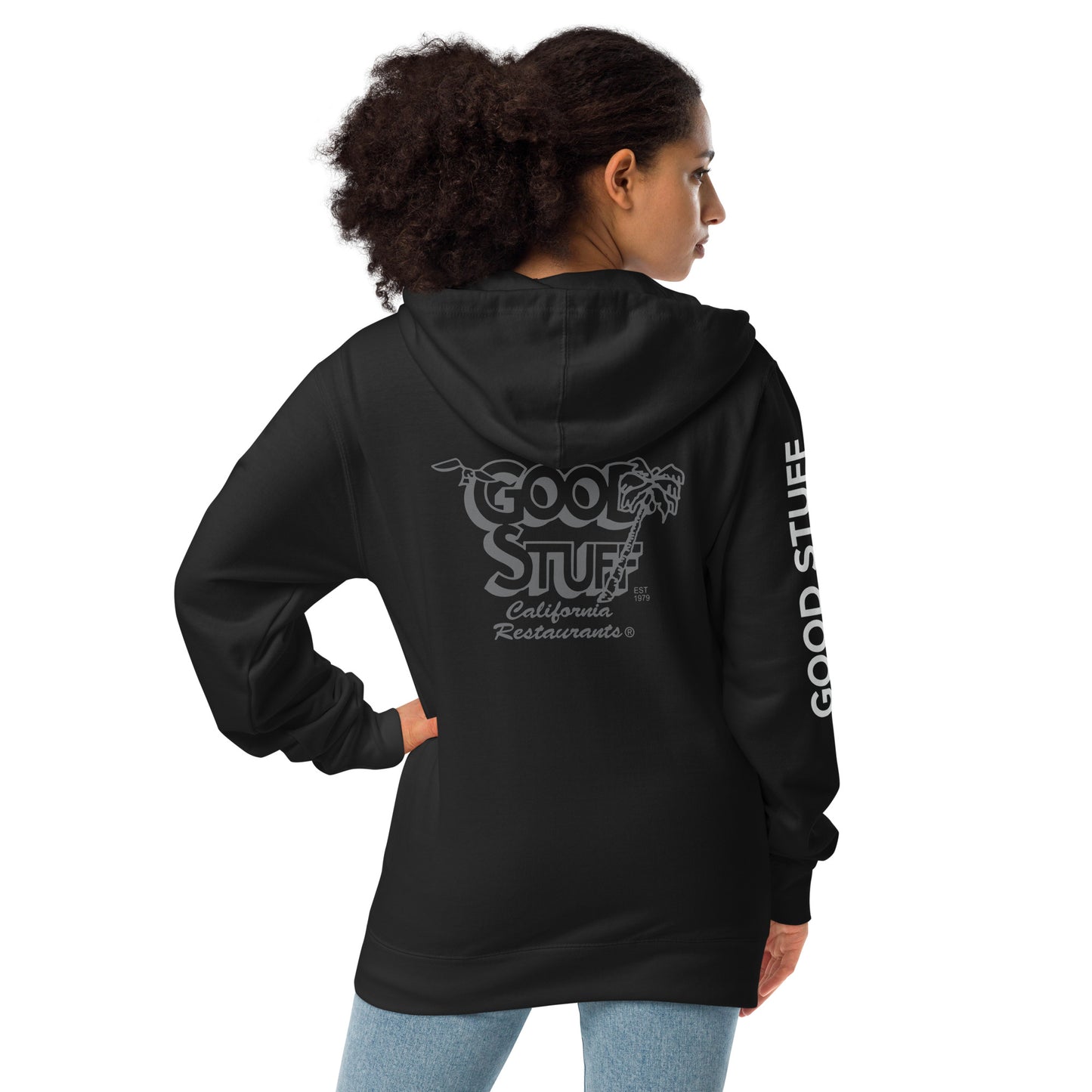 do good. | Unisex Fleece Zip Up Hoodie - Independent Trading Co.