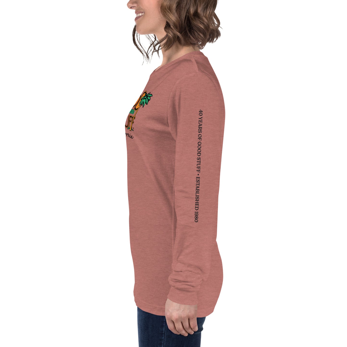 Good Stuff Retro Logo | Unisex Long Sleeve Tee Bella + Canvas