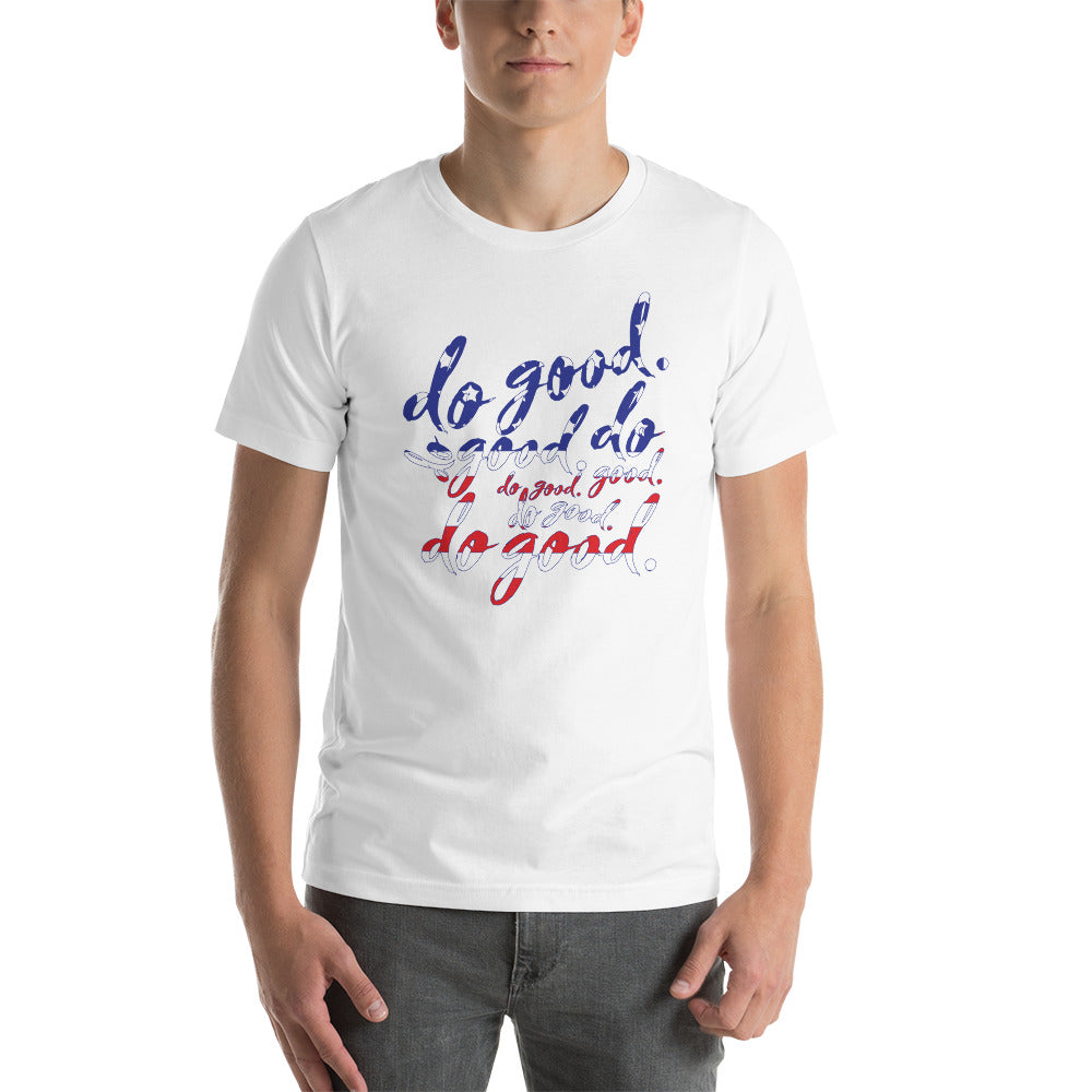 do good. Patriotic Collage | Unisex Staple T-Shirt - Bella + Canvas