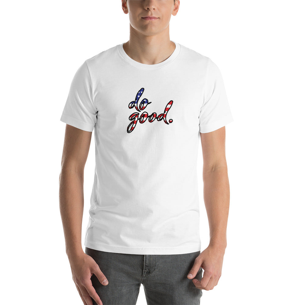 do good. Patriotic Outlined | Unisex Staple T-Shirt - Bella + Canvas